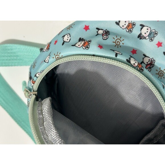 POCHACCO Mini Sling Blue Graphic Print Backpack “Every Day Is Good” - Picture 7 of 7